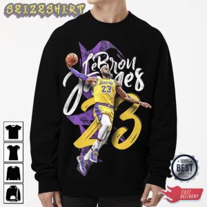 Vintage Lebron James Lakers Bootleg T-shirt