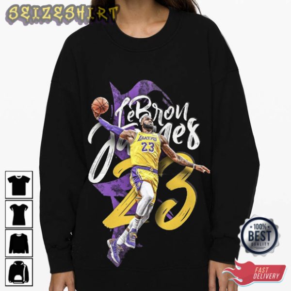 Vintage Lebron James Lakers Bootleg T-shirt