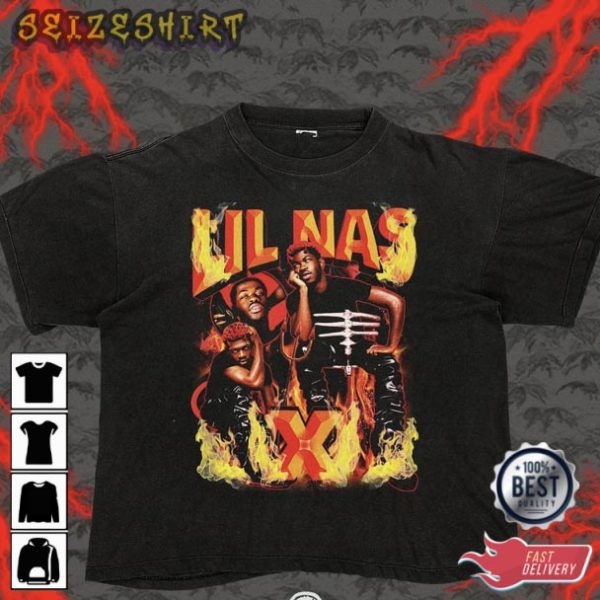 Lil Nas X Concert 2022 2023 Vintage Rap T Shirts