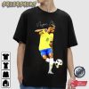 Neymar Jr 2022 World Cup Shirt Football Gifts