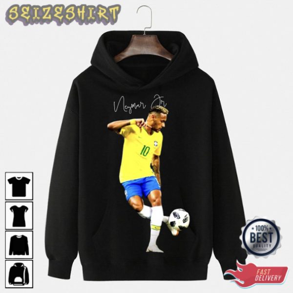 Neymar Jr 2022 World Cup Shirt Football Gifts
