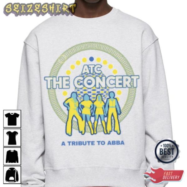ABBA Tribute Fort Worth ATC The Concert 2022 T-Shirt