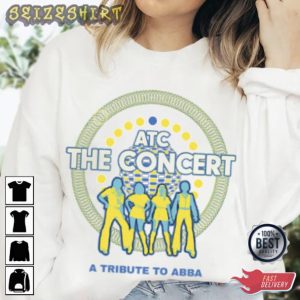 ABBA Tribute Fort Worth ATC The Concert 2022 T-Shirt