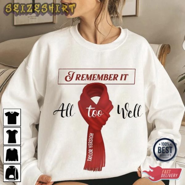 All Too Well Romance Film Short Taylor’s Fan Gift T-Shirt