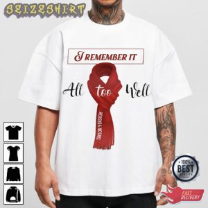 All Too Well Romance Film Short Taylor’s Fan Gift T-Shirt