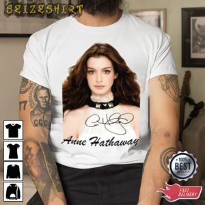 Anne Hathaway Actor Movie Trendy T-Shirt