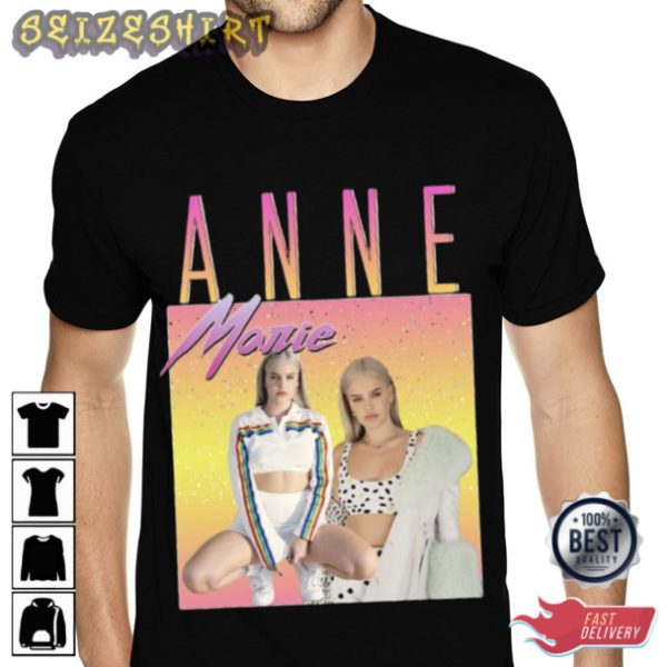 Anne Marie Concert Retro T Shirts