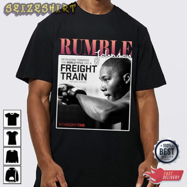 Anthony Rumble Johnson MMA Fighter T-Shirt Design