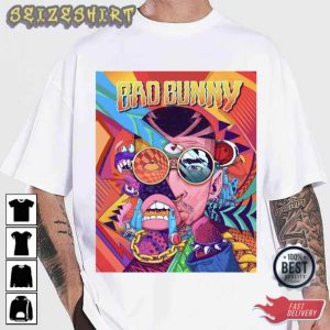 Bad Bunny World’s Hottest Tour Gift For Fan T-Shirt Design