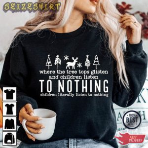 Best Quotes About Christmas Printed T-Shirt