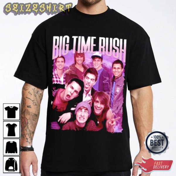 Big Time Rush Music T-Shirt Graphic Tee