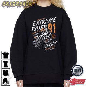 Bike Extreme Rider 91 Sports T-Shirt