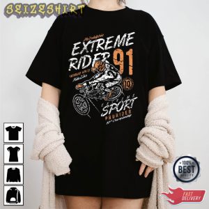 Bike Extreme Rider 91 Sports T-Shirt