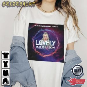 Billie Eilish Lovely Song Music Trendy T-Shirt