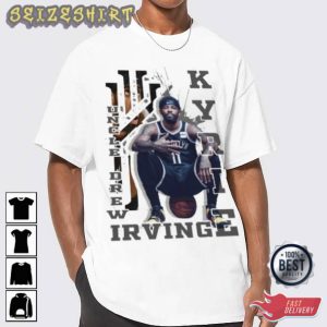 Brooklyn Nets 11 Kyrie Irving Basketball T-Shirt