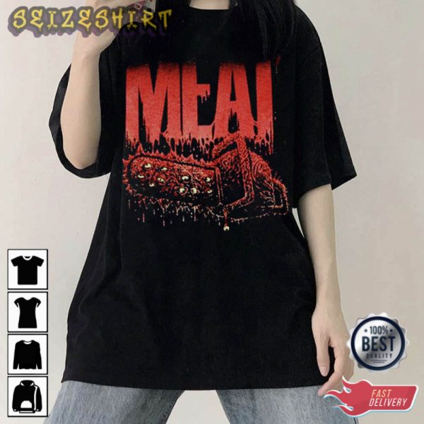 Red Trendy Darkness Devil Japanese T-Shirt