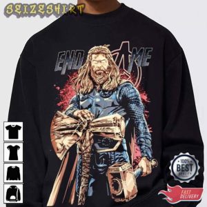 Chris Hemsworth Thor The Avengers Star T-Shirt