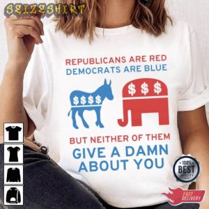 Democrats Vs Republicans Election 2022 T-Shirt