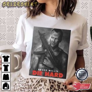 Die Hard Movie Bruce Willies Action Movie T-Shirt