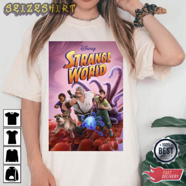 Disney Strange World Comic Book T-Shirt