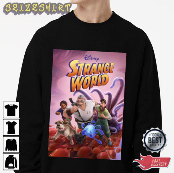 Disney Strange World Comic Book T-Shirt