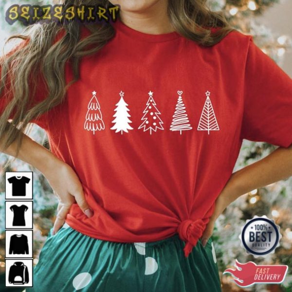 Drawl Christmas Tree T-Shirt
