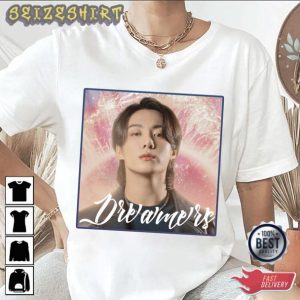 Dreamers Jungkook BTS FIFA Song T-Shirt