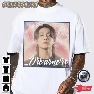 Dreamers Jungkook BTS FIFA Song T-Shirt