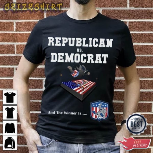 Election 2022 Democrats Vs Republicans T-Shirt