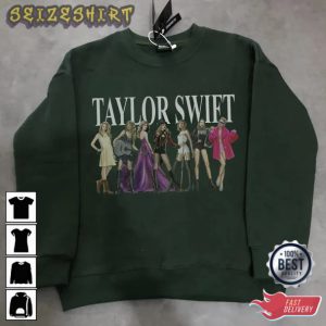 Eras Tour 2 Sides Shirt, Taylor Fan Hoodie 2023 Tour Shirt