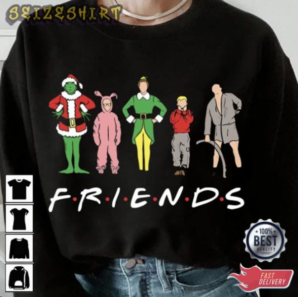 Friend Christmas Family Class Movie Funny T-Shirt