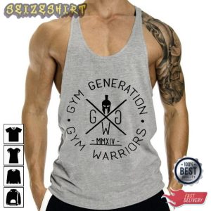 GYM GERATION GYM WARRIORS Tank Top T-Shirt