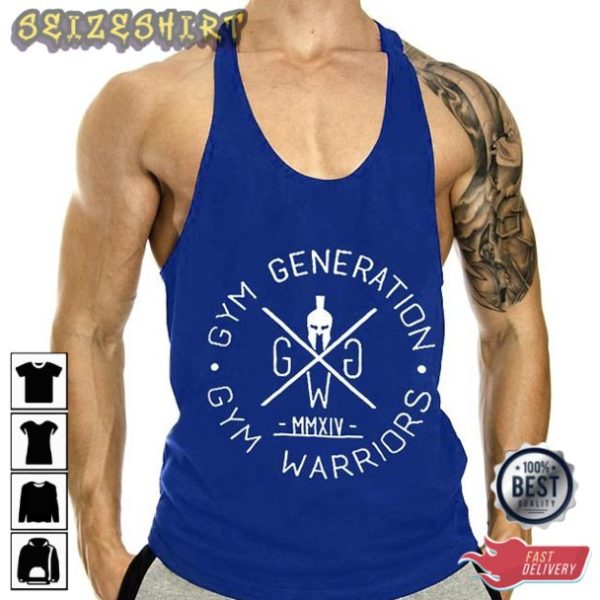 GYM GERATION GYM WARRIORS Tank Top T-Shirt