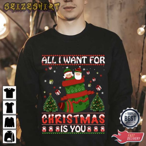 Gift For Family All I Want for Christmas Is You T-Shirt