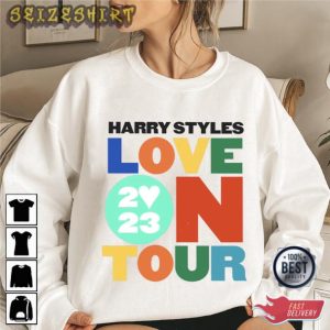 Gift For Fan LOVE ON TOUR Harry Styles T-Shirt