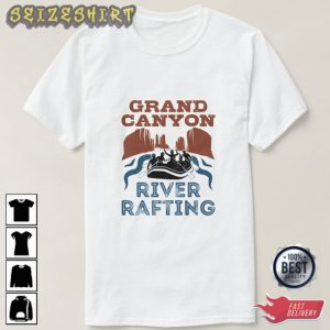 Grand Canyon River Rafting Colorado River Canoeing T-Shirt