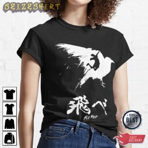 Anime Haikyuu Fly High Volleyball Shirt For Sport Lover