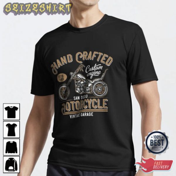 Hand Crafted Vintage Racing T-Shirt