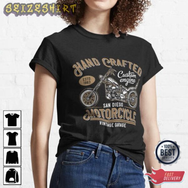 Hand Crafted Vintage Racing T-Shirt