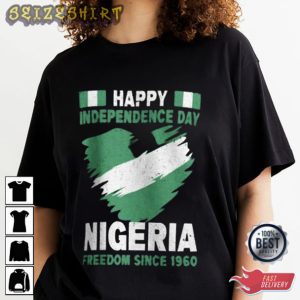 Happy Independence Day Nigeria T-Shirt
