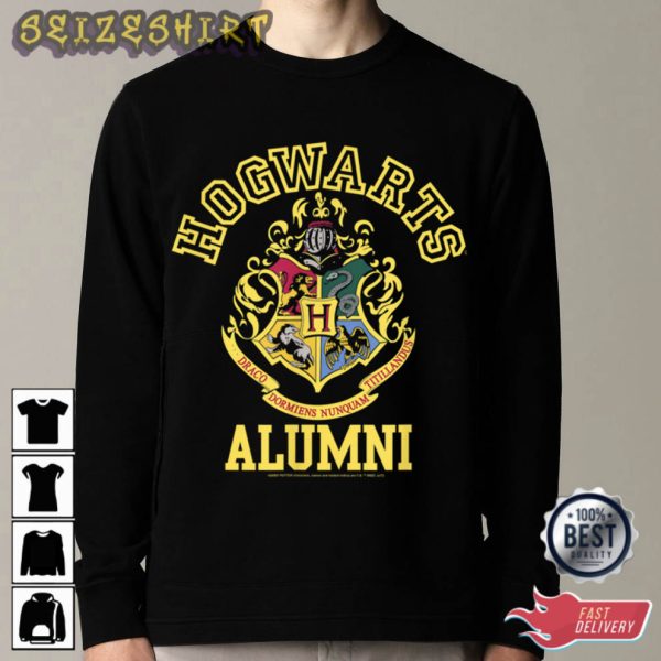 Harry Poster Hogwarts Alumni T-Shirt