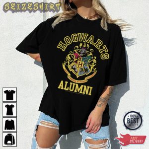 Harry Poster Hogwarts Alumni T-Shirt