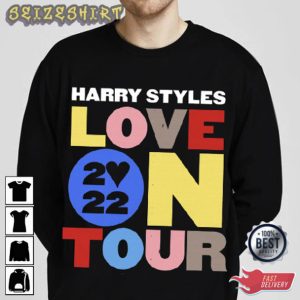 Harry Styles Gift For Fan LOVE ON TOUR 2023 T-Shirt