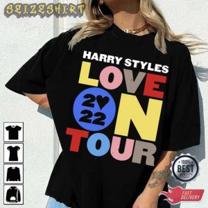 Harry Styles Gift For Fan LOVE ON TOUR 2023 T-Shirt