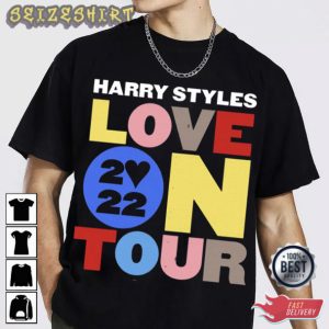 Harry Styles Gift For Fan LOVE ON TOUR 2023 T-Shirt
