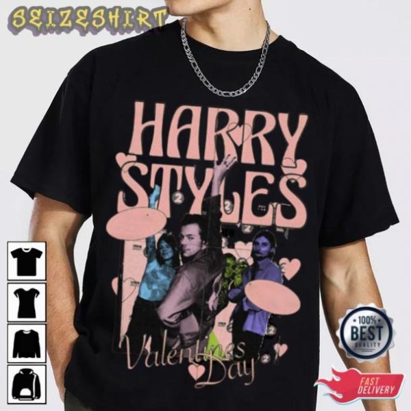 Harry Styles Live On Tour Valentine Day T-Shirt