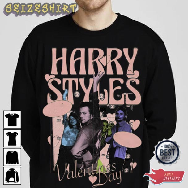 Harry Styles Live On Tour Valentine Day T-Shirt