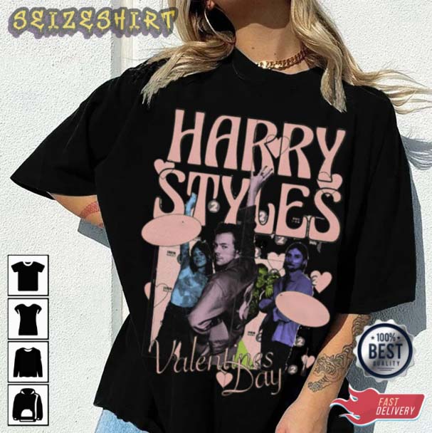 Harry Styles Live On Tour Valentine Day T-Shirt