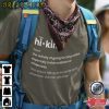 Hiking Definitions And Examples T-Shirt