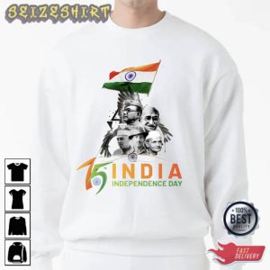 India Independence Day Flag T-Shirt